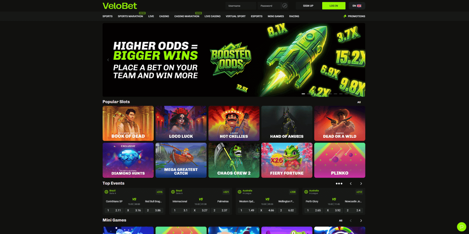 Velobet Casino
